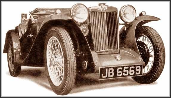 <I> A sportscar shall look fast, even when it is standing still. PB Midget 1935.</I>