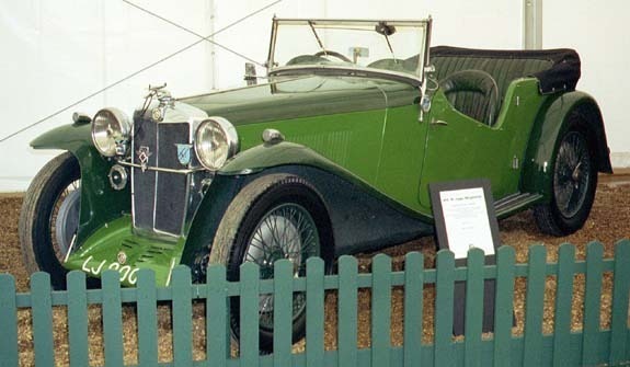 <I>K1 Magnette 4-seat Tourer 1932.  Jan Borgfelt </I>