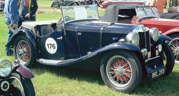 <I>K2 Magnette 2-seat Sports 1933.  Jan Borgfelt </I>